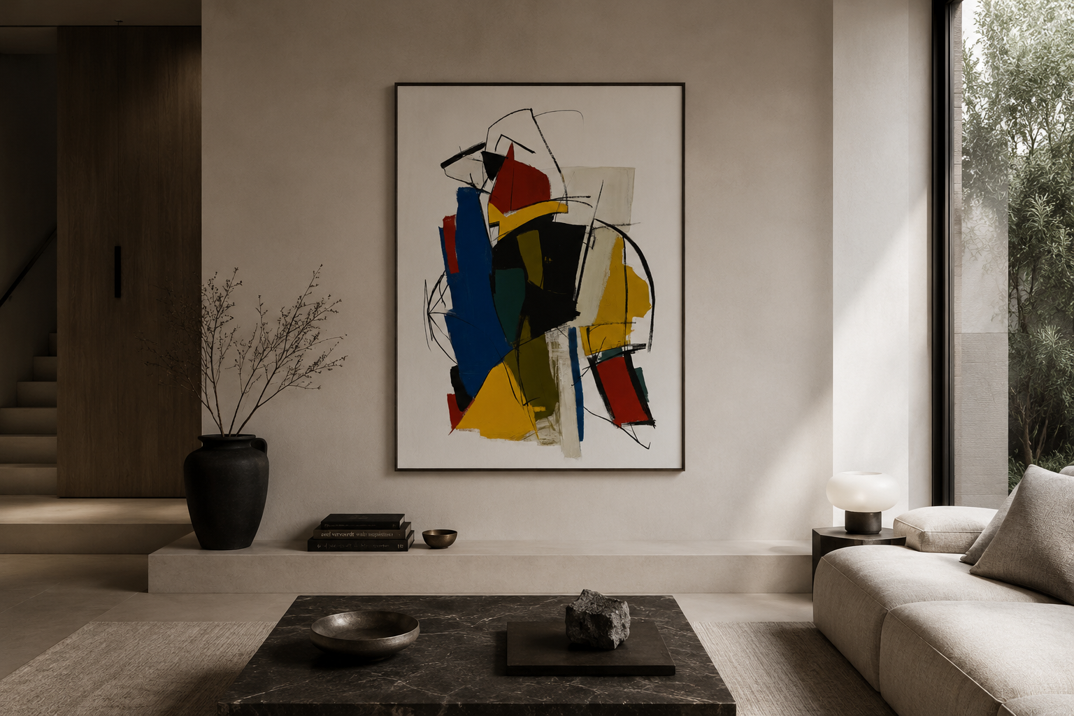 Cubist Garden in situ