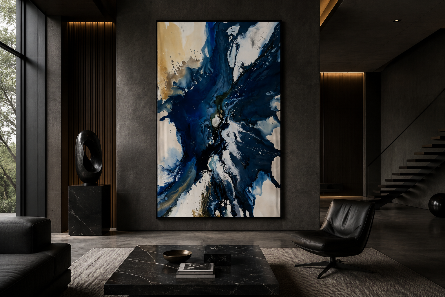 Indigo Nocturne in situ
